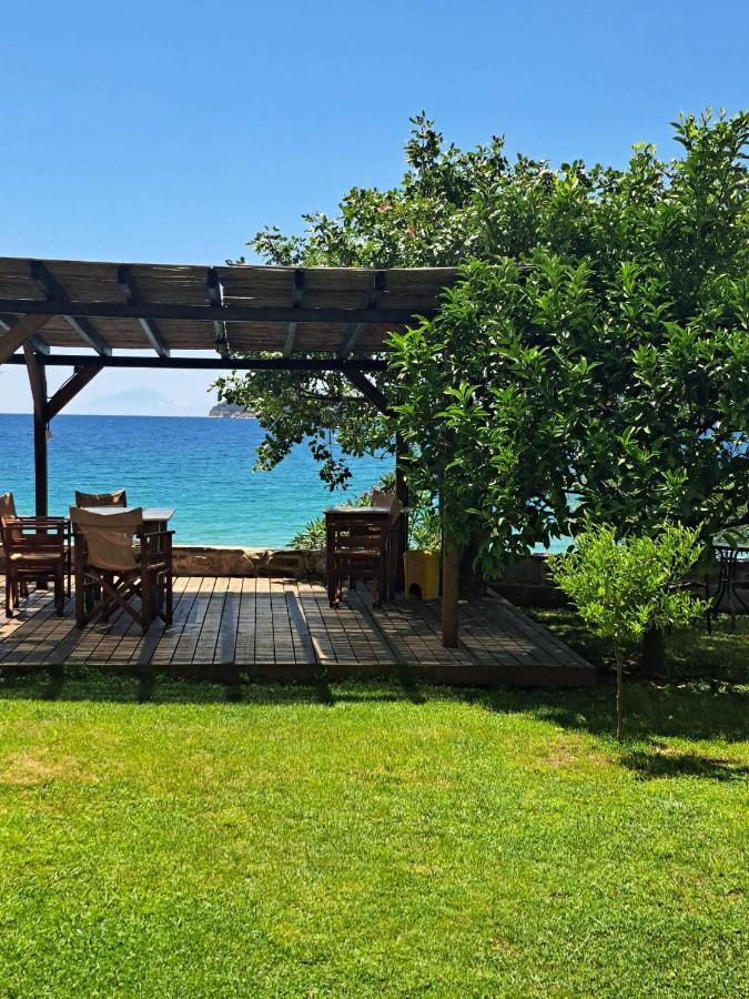 La Casa Sul Mare Villa Palaiontsiflikion Luaran gambar